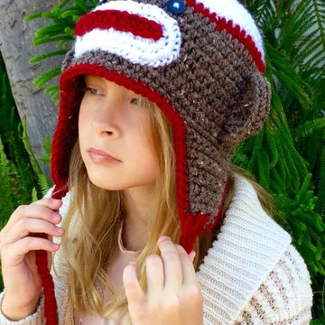 Sock Monkey Hat - Cecil