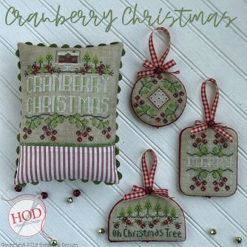 Hands On Design Cranberry Christmas - HD193 -  Leaflet