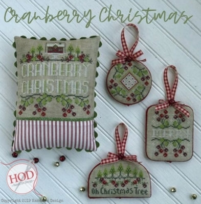 Hands On Design Cranberry Christmas - HD193 -  Leaflet