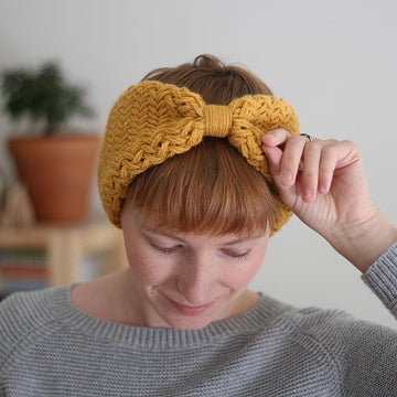 Chunky Herringbone Headband