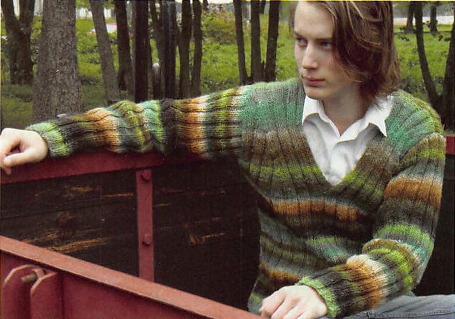 Jakobsberg Sweater in Noro Kureyon - Downloadable PDF