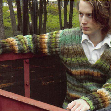 Jakobsberg Sweater in Noro Kureyon - Downloadable PDF