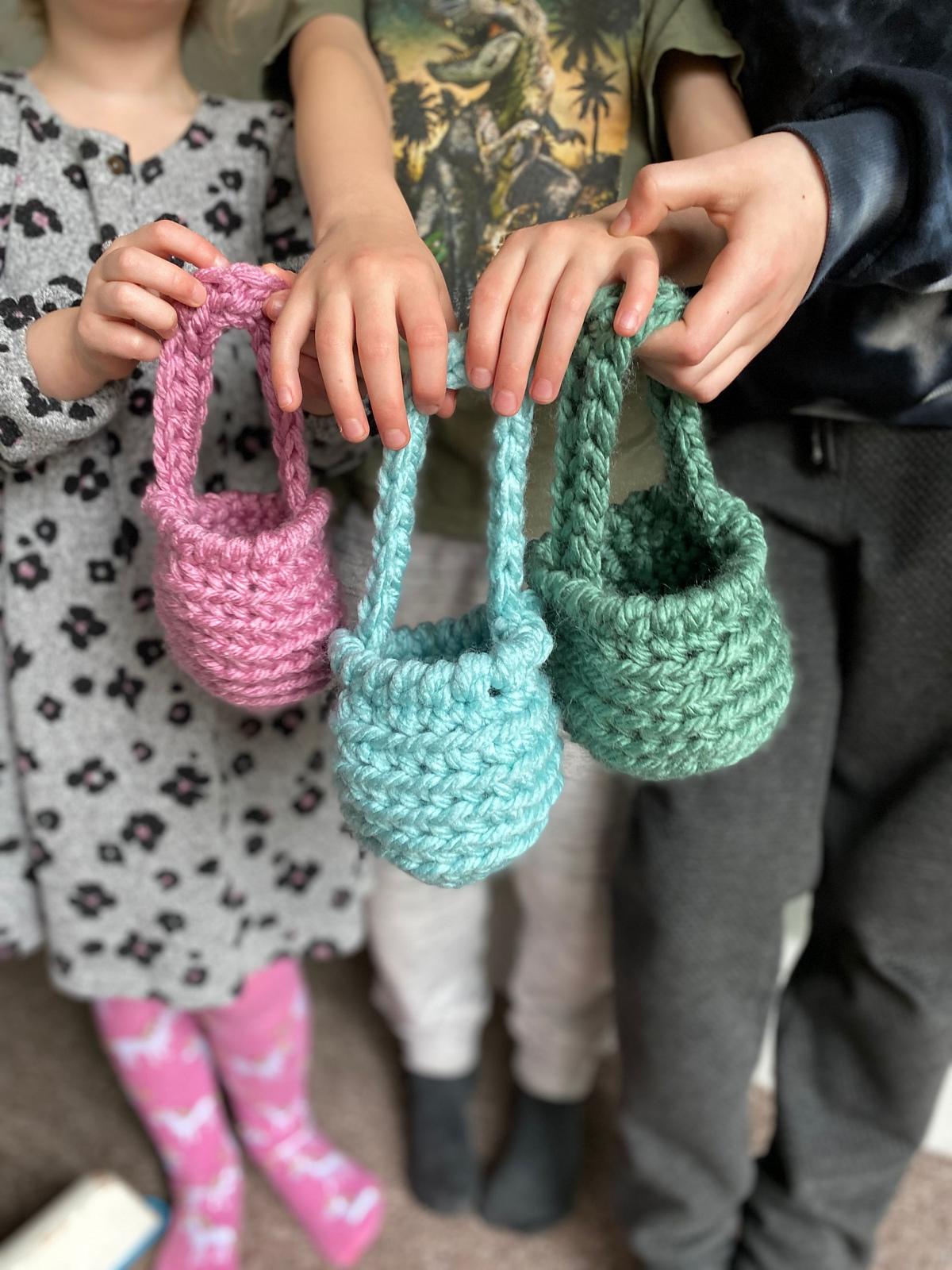 Chunky Woven Easter Basket