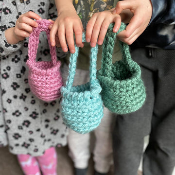 Chunky Woven Easter Basket