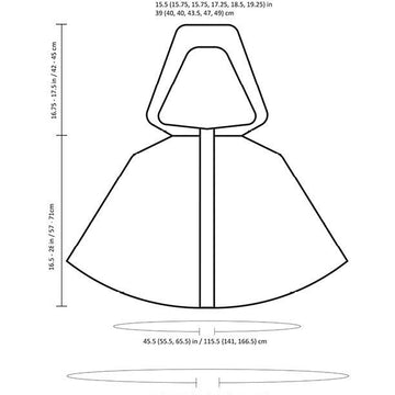 Corby Weemin II hooded cape SPORT weight