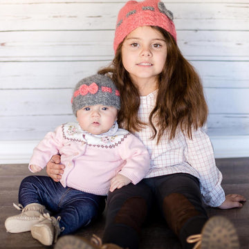 Bow Beanie with Cords