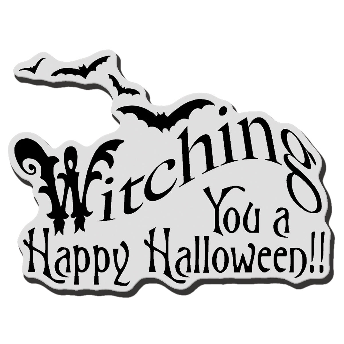 Stampendous Cling Stamp - Witching You