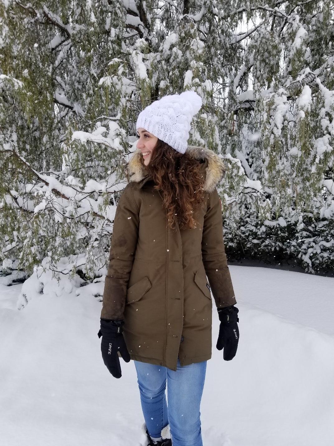 Fluffy Snow  Maman et Enfant Bonnet Tuque