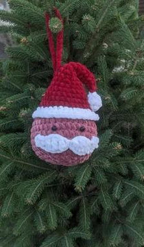 Plush Christmas Santa Ball English_US