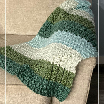 Hudson Soft and Bulky Baby Blanket Crochet Pattern