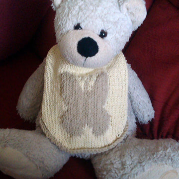Plain and patterned baby bibs