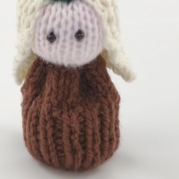 Knitivity Ferrero Cosies - Shepherds and Angel