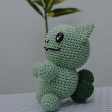 Häkelanleitung Pokémon Baby Bisasam