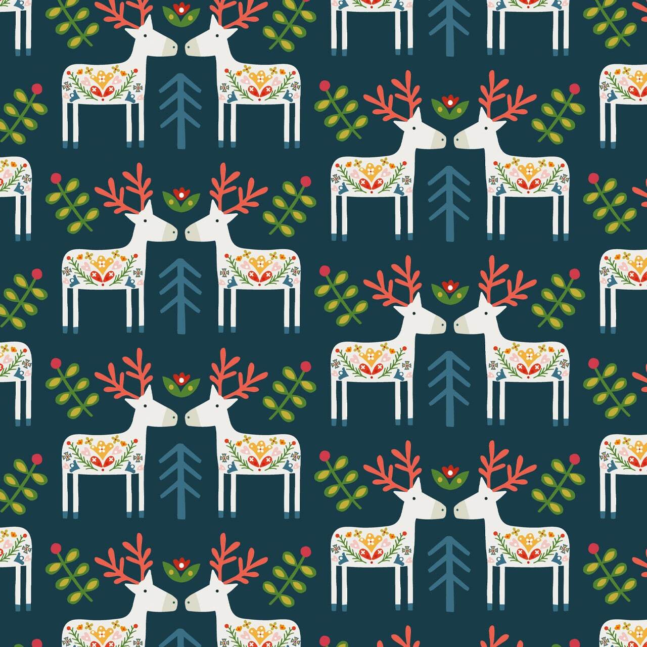 Dashwood Studio Winter Folk - Winter Reindeer