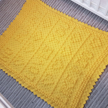 "No Bunny Loves You Like I Do" C2C Baby Blanket