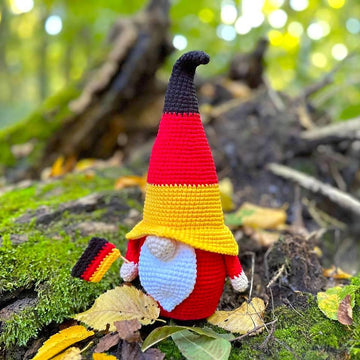 Patriotic gnome of Germany (boy)