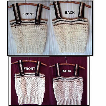 681 CROCHET TANK TOP, age 1 to adult XXXL