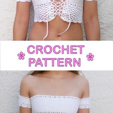 PETALS crop top _ M55