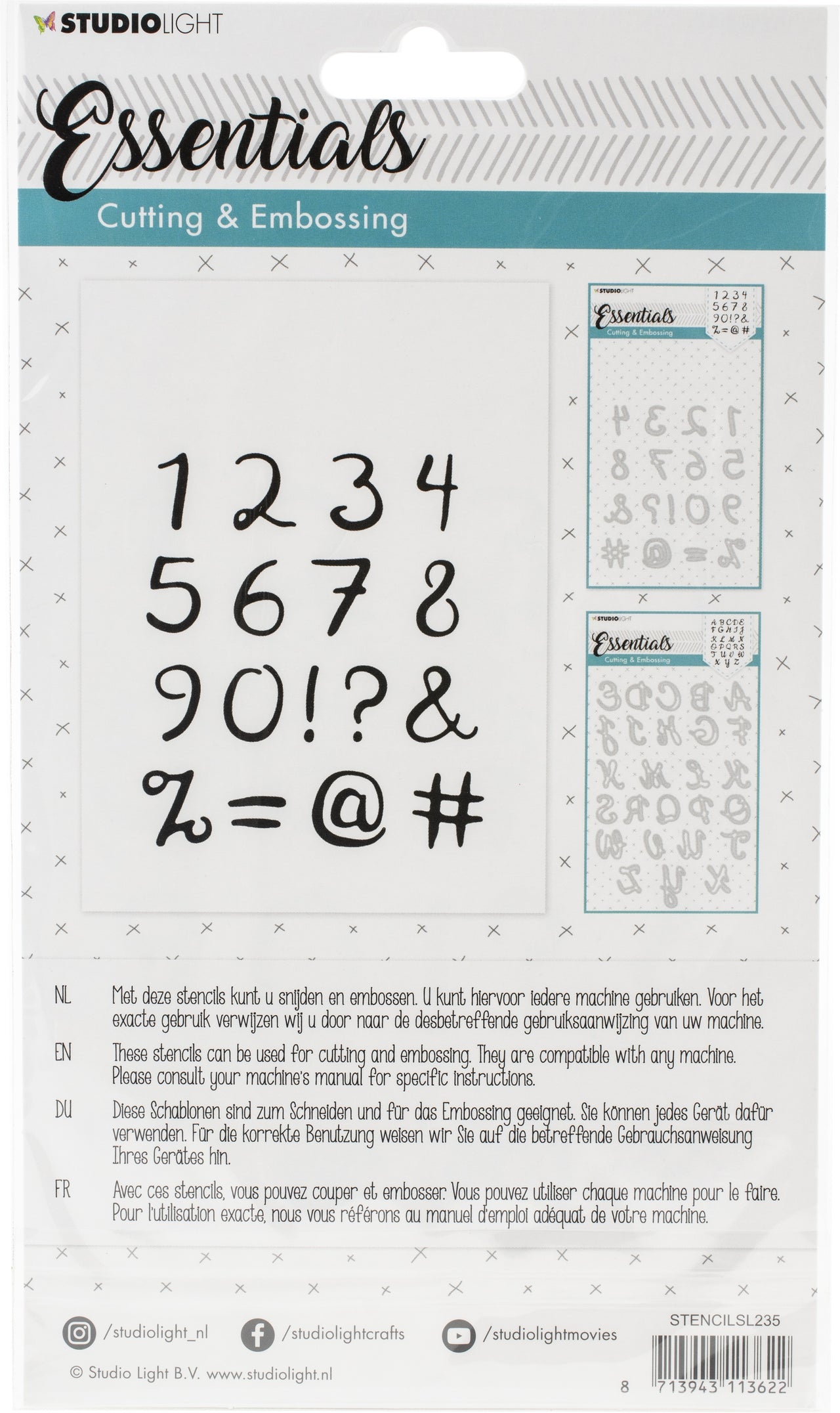 Studio Light Essentials Cutting & Embossing Die - 606650