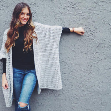 Cloaked in Clouds Poncho