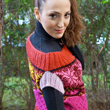 Burst of colors vest