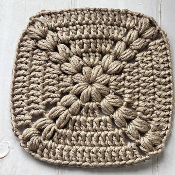 Puff stitch Granny Square