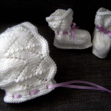 The Baby Bonnet & Booties Collection E-Book (4-Ply)