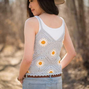 Breezy Days Daisy Tank Top