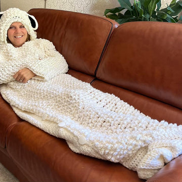 SNUGGLY SHEEP COUCH CARDIGAN