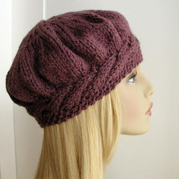 Weekend Cable Beret