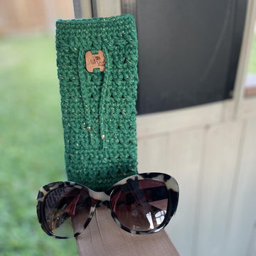 Criss Cross Sunglasses Case
