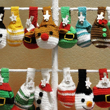 Little Knot Bags - Christmas