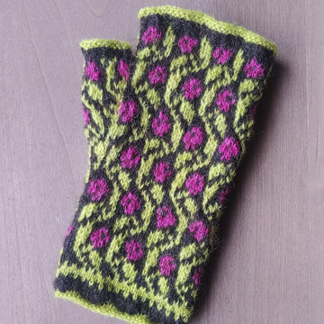 Winterberry mittens