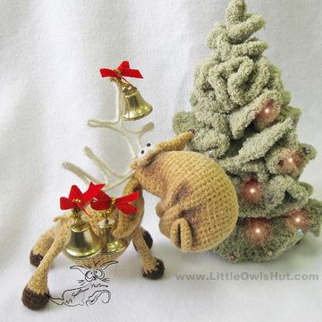 027 Moose Amigurumi toy with wire frame Ravelry