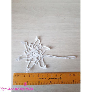 Crochet snowflake 31