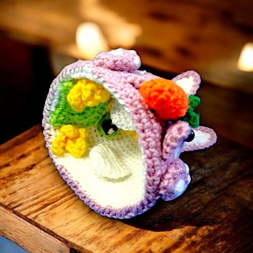 Easter Reversible Rabbit and Chicken Crochet Pattern (PDF)
