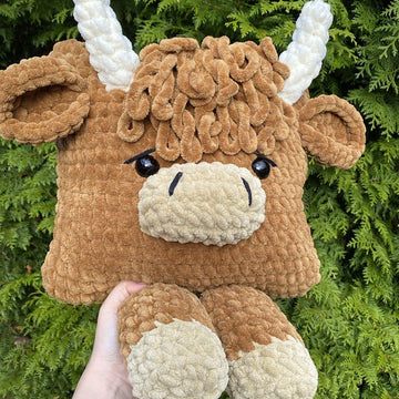 Pillow Highland Cow