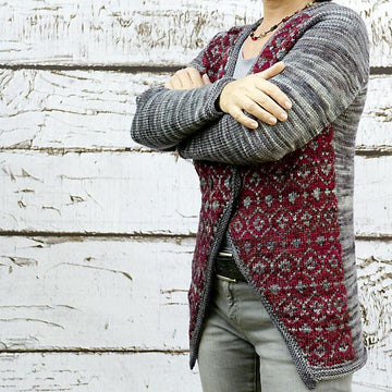 Fair Isle Cardigan "Valentina"