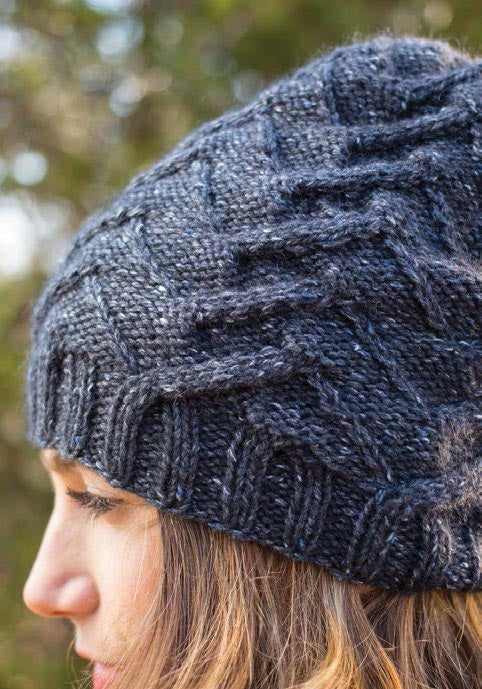 Witch Hazel Hat in Berroco Tuscan Tweed - 380-3 - Downloadable PDF