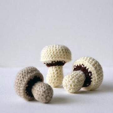 Mushroom Crochet Pattern, Mushroom Amigurumi, Food Amigurumi, Vegetable Crochet Pattern