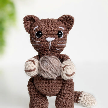 Crochet kitty cat amigurumi pattern pattern, easy crochet animal pattern