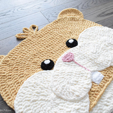 Peanut The Hamster Rug