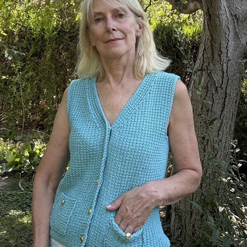 Turquoise Summer Cardigan