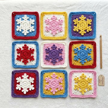 Snowflake Granny Square