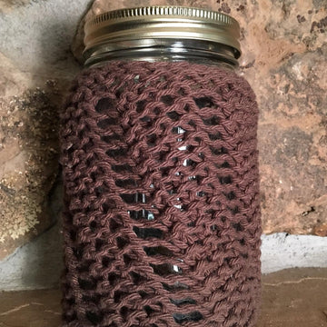 Spiral Candle Jar Cozy