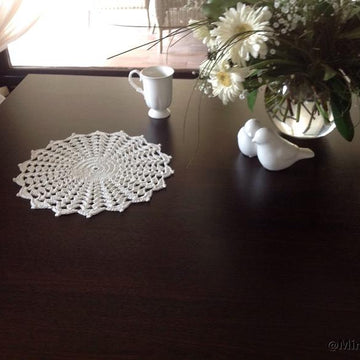 Crochet Placemat & Coaster Set N 110