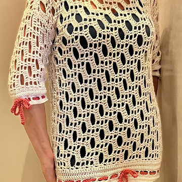 UNIQUE TUNIQUE Crochet Pattern English USA & Dutch