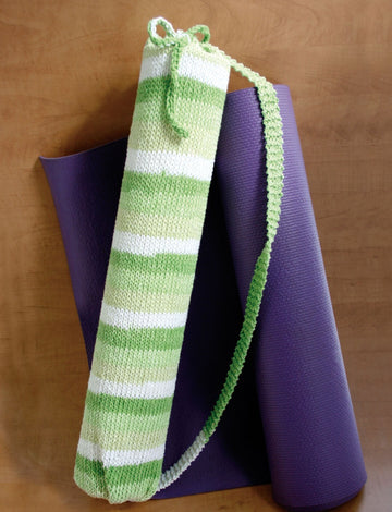 Stripes Yoga Bag in Lily Sugar 'n Cream Stripes