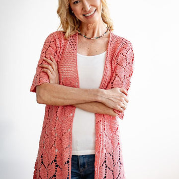C837-Coral Canopy Cardigan
