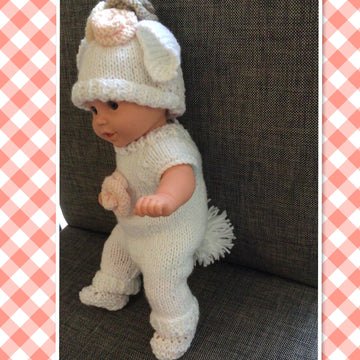Dolls Clothes cute Rose Rabbit outfit